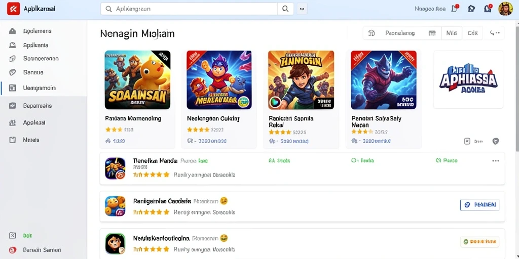 Tampilan antarmuka ABUTOGEL yang sederhana dan menarik.