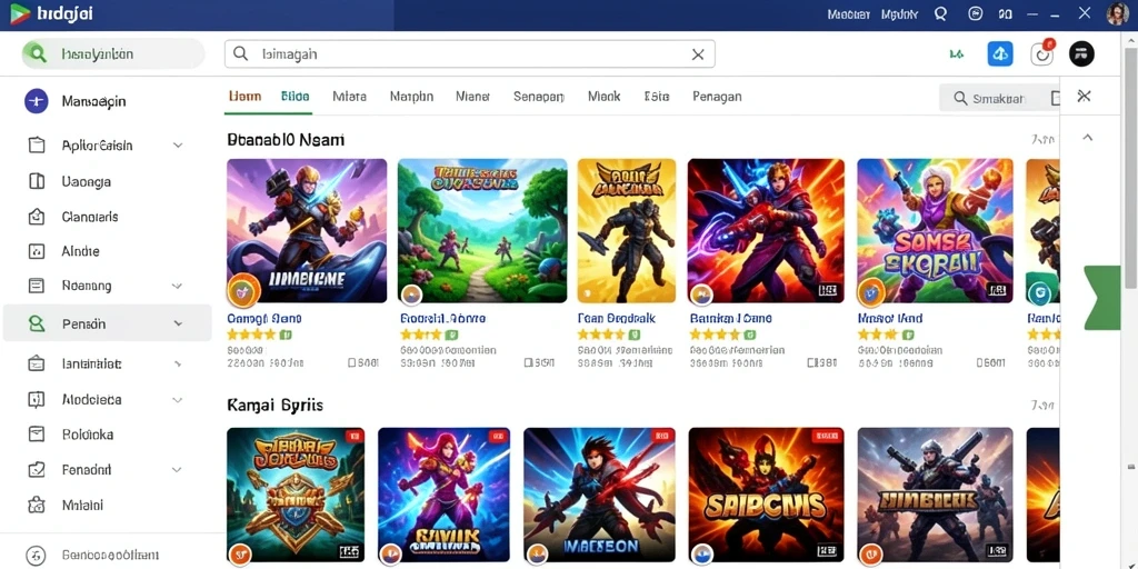 Tangkapan layar menampilkan gameplay yang intens dan seru.