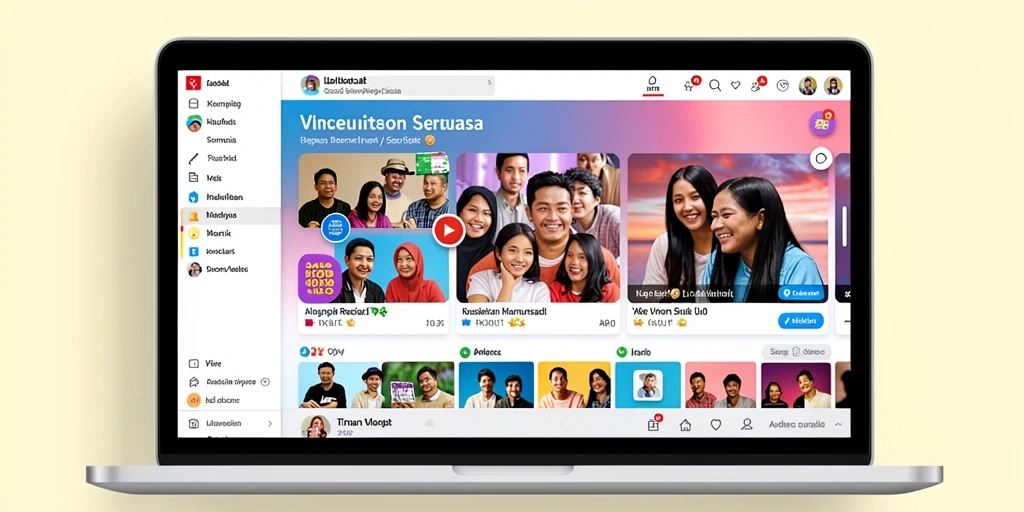 Tampilan antarmuka yang menarik dan user-friendly.