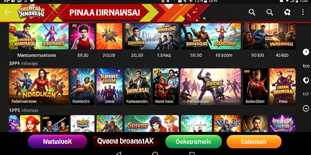 Tampilan grafis yang memukau dan interaktif.