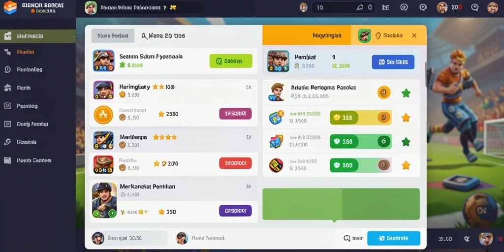 Tampilan antarmuka yang user-friendly dan menarik.