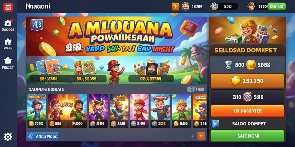 Tampilan antarmuka yang intuitif dan menarik.