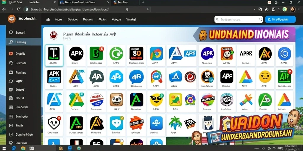 Tampilan antarmuka yang user-friendly.